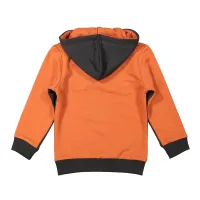 Koko Noko Sweater Hoody Dark Grey/Faded Orange